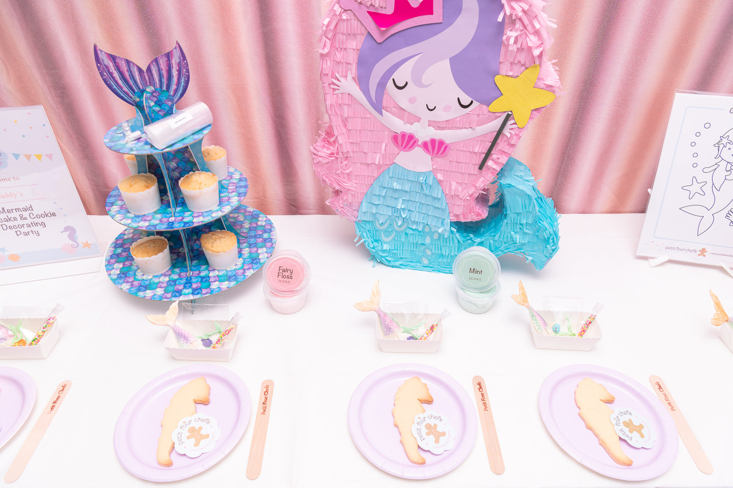 Mermaid Bake & Decorate Party Box