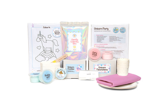 Unicorn Bake & Decorate Party Box
